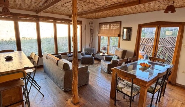 Casa en Altura con mirador a Viñedos y WiFi in Pisco Elqui