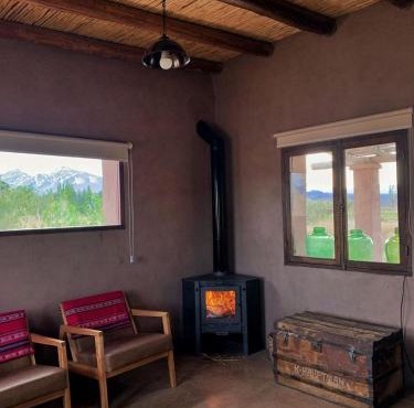 Casa rural con vistas a la Cordillera y Precordillera
