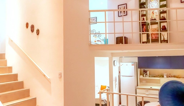 Charming Historic 1BR Loft w/AC Sleeps 3 Walk to Obelisco, Congress & San Telmo