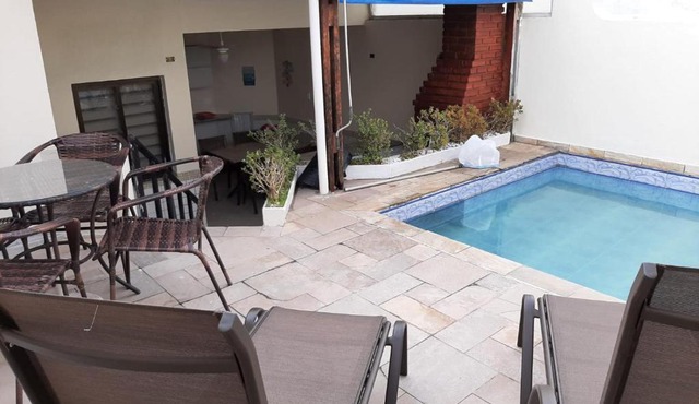 Cobertura de 3 quartos com churrasqueira e piscina in Guarujá