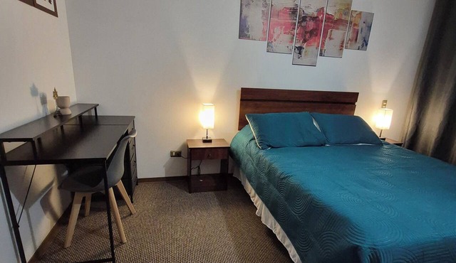 Cozy Apartment with a Balcony, Pool, and Beautiful View in Valparaíso