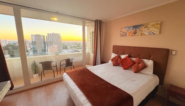 DEPARTAMENTO SEGUR0, COMODO Y TRANQUILO en Chillán Centro, ideal para descansar, full equipado, Wifi y estacionamiento