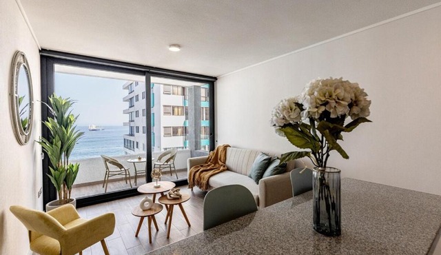 Depto 1D con Terraza - 3 pax - Plaza Tokio in Antofagasta
