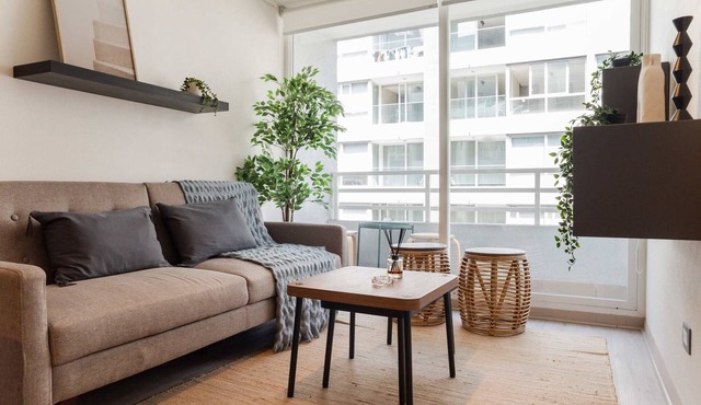 Downtown Santiago 1BR Modern Apartment with Pool