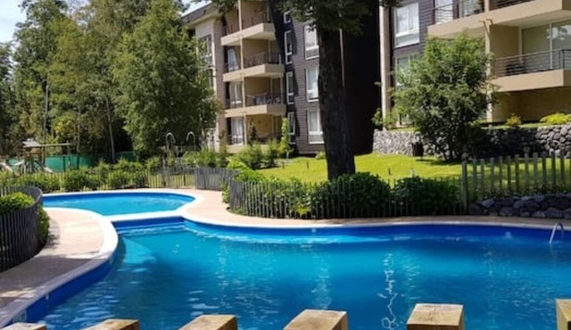 Dream Apartment in Pucon | First Floor with Pool View
