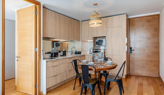 Elegante y moderno departamento