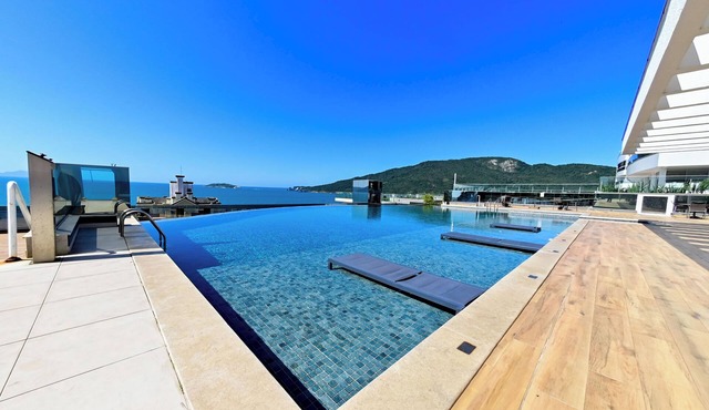 Espelho das Águas: Cond c/Piscina Infinita PT3991 in Florianópolis