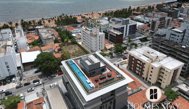 First floor apartment with terrace at Acqua Tambau AQTX5 in João Pessoa