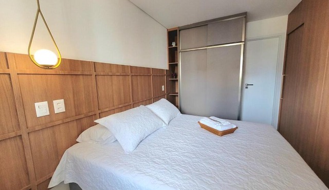 Flat com Rooftop a 5 min da praia da Beira Mar in Fortaleza