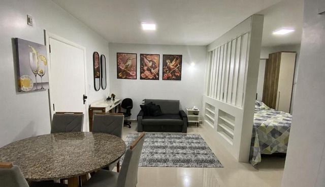 Flat da Belly 904-A Hidro Piscina Praia in São Vicente