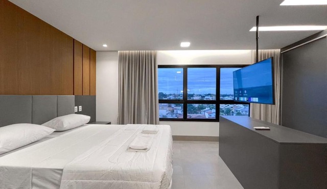 Flat Moderno e Amplo ao Lado do Shopping CG in Campo Grande