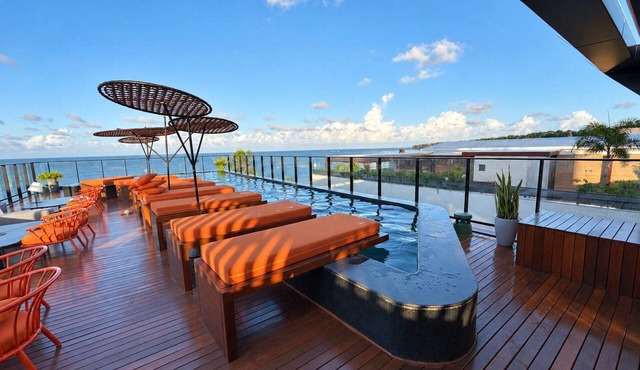 Flat Setai Cabo Branco seafront with balcony AHT12 in João Pessoa