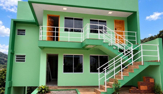 Fully equipped studio apartment for up to 2 adults and 1 child, 1200 meters from JBS. in Seara