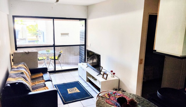Fully furnished apartment 2 blocks from Ponta Verde beach. in Maceió