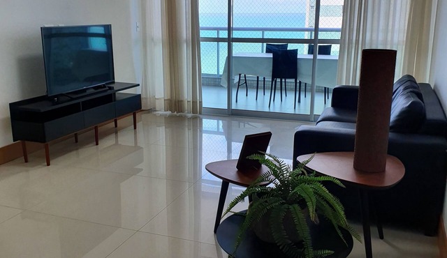 Fully furnished apartment in a beachfront condominium, behind Parque Shopping Mall. in Maceió