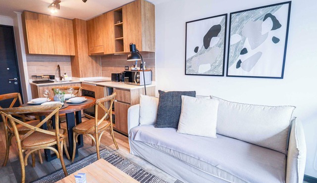 HOM I 1D1B, Wifi, Terraza, Calefacción eléctrica