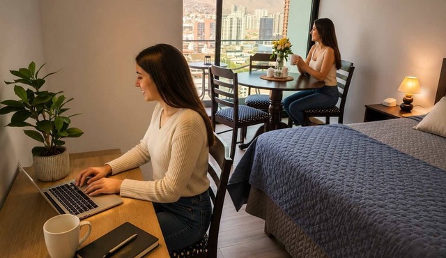 HOM I Estudio Céntrico I A pasos del Mall I Wifi