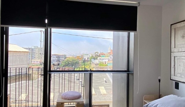 Incredible Loft in Valparaiso. Bathroom Ensuite Fully equipped kitchen. Workspace. in Valparaíso