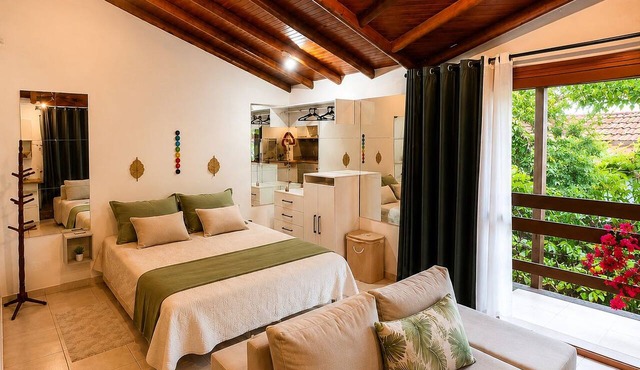 Loft Perequê 50m from the beach Garage with 600 Mbps Wi-Fi in Ilhabela