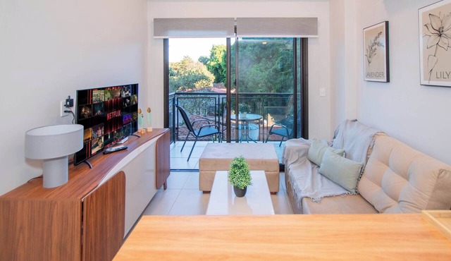 Modern 1BR at Zuba 8 | Pool & Full Kitchen in Fernando de la Mora