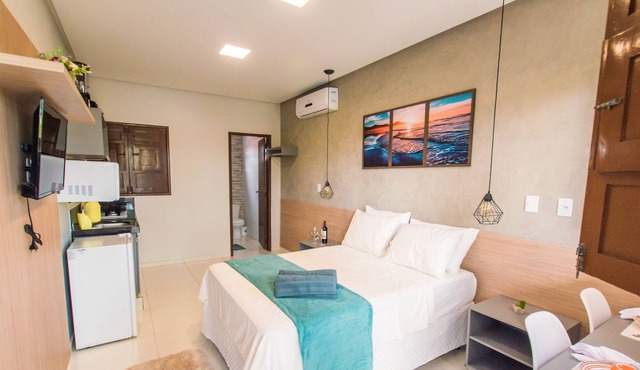 Modern | Studio Maré Suites - Praia do Francês | Complete in Marechal Deodoro