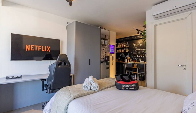 Moema | Studio + 9 min Airport and Parking in São Paulo