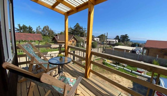 Nature Retreat Cabin: BBQ & Garden Near Quintay