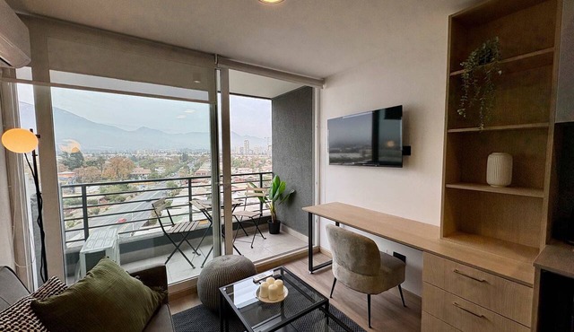 Panoramic Andes View - Free Parking & Pool