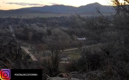 Postal del Ceferino in Sierra de la Ventana