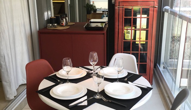 Practical and new, in the heart of Augusta (with parking space) in Consolação