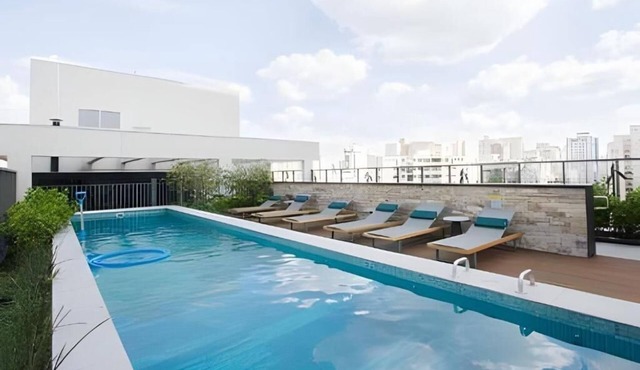 Premium Studio, Gym, Coworking, 5 min from the airport in São Paulo