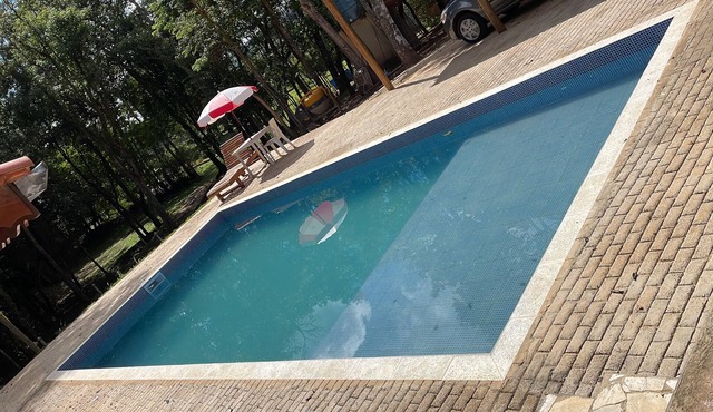 Property with a fantastic pool/June/July Festival promotion: Free bonfire in Ibiuna