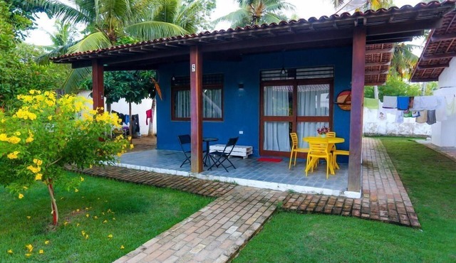 Rustic Chalet with Barbecue Grill and Pool in Maragogi in Maragogi