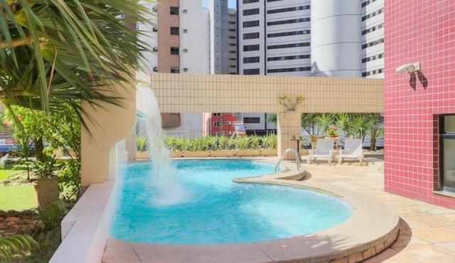 Saint Martin Flat Residence - com estacionamento - 1 quadra da Beira Mar in Fortaleza