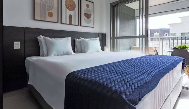 Serviced Studio in São Paulo with City Views in São Paulo