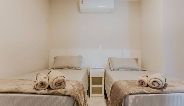 Sophisticated 3-bedroom apartment 100m from the sea on Praia do Morro beach. in Guarapari