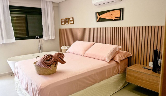 Studio Bonete | Bathtub and an incredible breakfast in Ilhabela