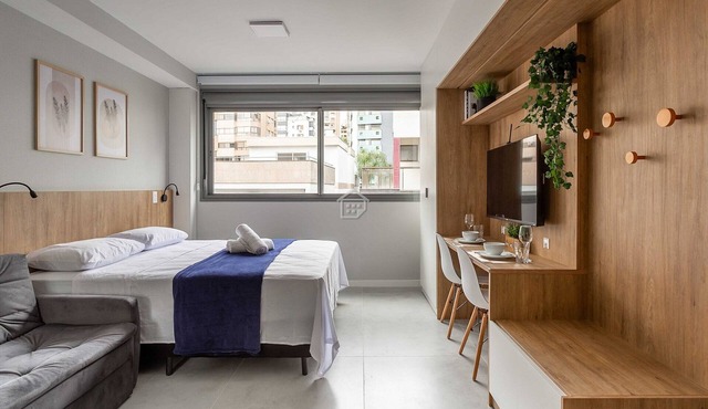 Studio com Design Moderno em Bairro Tranquilo in Porto Alegre