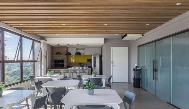 Studio in Condominium w/Gym and Laundry Eco0304 in Curitiba
