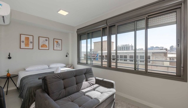Studio Moderno com Vista para o Parque da Redenção in Porto Alegre