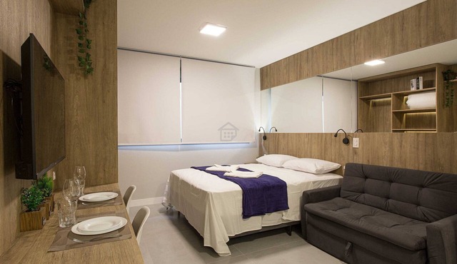 Studio Moderno com Vista do Guaíba in Porto Alegre