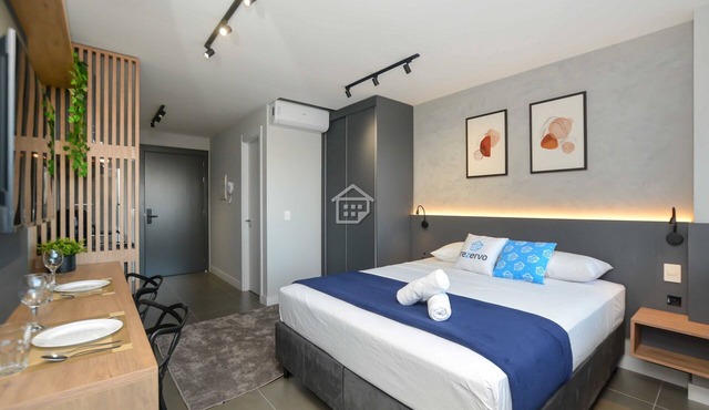 Studio Moderno e Elegante na Carlos Gomes in Porto Alegre
