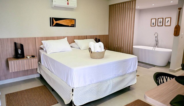 Studio Viana | Luxury studio with bathtub in Ilhabela