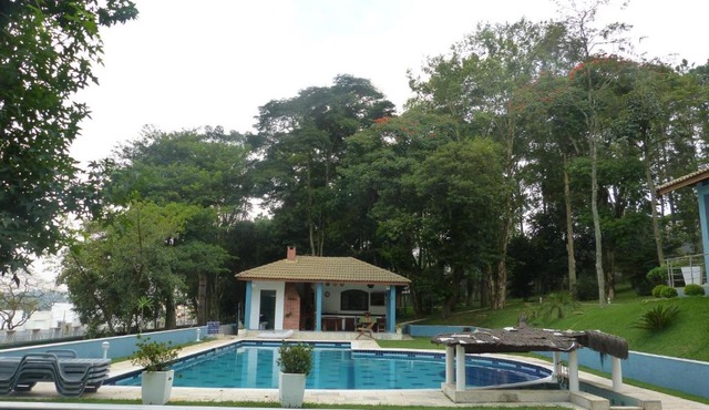 The Blue Mansion in Cotia