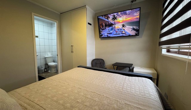 Tranquil studio with AC in beautiful Talca city center in Talca