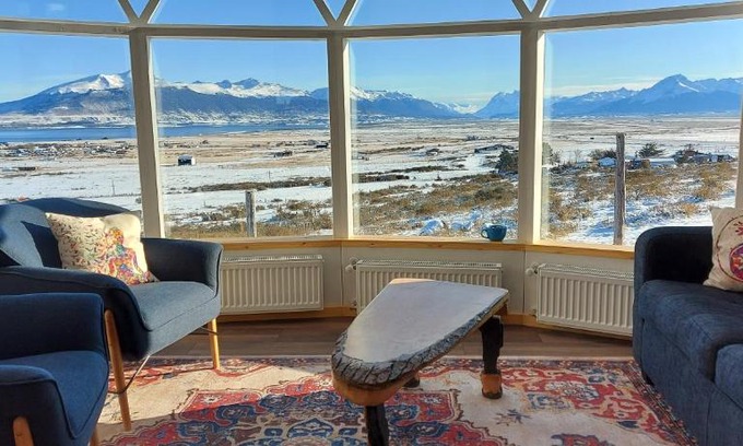 Puerto Natales Apartment | Dome with Stunning Glacier & Mountain Views