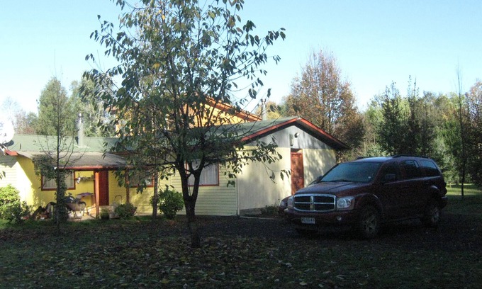 Villarrica Bed & Breakfast | Family Accommodation View of the Volcano