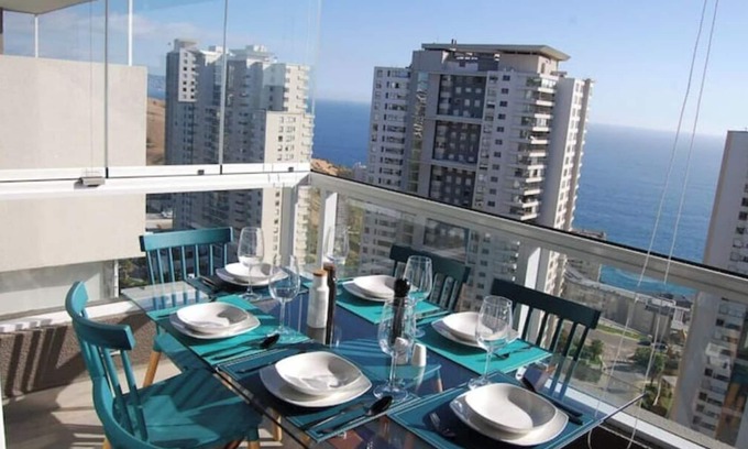 Concon Apartment | Wonderful Cozy 100% Equipped for 5 People People