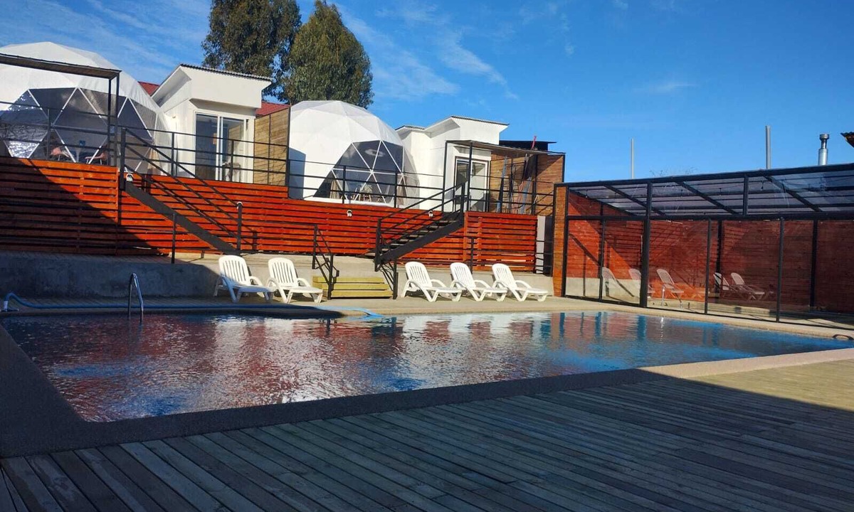 Manzano Hostel | Glamping Domos Lago rapel