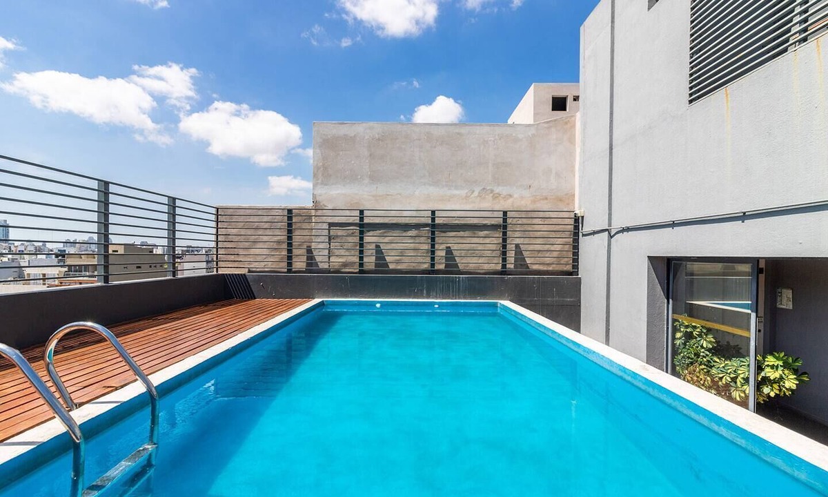 Palermo Apartment | Designer studio in Palermo H with rooftop pool